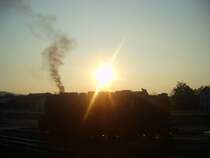 Abendstimmung im Bahnhof Wernigerode am 2. Mai 2009