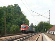 1016 022-4 mit gem. G�terzug richtung Regensburg Hbf n�he Felsentor, 9.5.2009