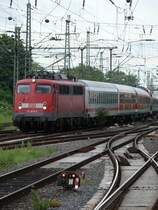 113 309-9 mit einem Pbz im Dortmunder Hauptbahnhof. 17.05.2009.