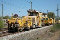 In Hagenow Land ist DGT mit Baumaschinen im Einsatz. 21.04.2009