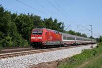 Die Feuerwehr 101 mit IC 88 am 20.05.2009 in Haar (bei M�nchen).