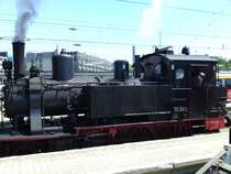 Die BR 70 083 war am 19.05.09 im Augsburger Hbf zu Gast.