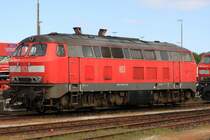 BR 218 - 307 -7 am 14.05.2009 auf Westerland!