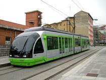 Triebwagen 408 an der Endstelle Basurto (7. Mai 2009)