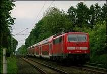 111 158 mit dem RE10433 nach Dortmund zwischen B� 29.5 und 29.8 21.5.2009