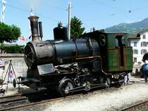 RB - Dampflok  H 2/3  16  am Dampflokfest im RB Bahnhof von Arth-Goldau am 23.05.2009