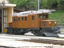 Der ganze Stolz der RhB stand am 24.5.2008 in Poschiavo.