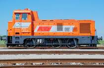 RTS 2067 023 am 23.05.2009 auf dem Gel�nde der Firma SWIETELSKY 
Bahnbau, in Fischamend.