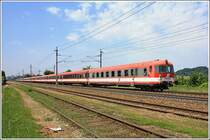 Die legend�re 4010-�berstellung ins Deutsche Delitzsch fand am 24. Mai 2009 statt. Leider wurde der SRID 47986 mit der ordin�ren Einheitslok 1116.114 traktioniert, wodurch ich mich f�r diesen Nachschuss unweit von Amstetten entschieden habe.