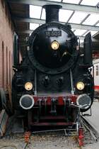 ...und das zugeh�rige  Gesicht . Typische Merkmale einer bayr. S 3/6. 18 505 feiert in 2010 auch schon den 80sten. (Neustadt/Weinstrasse, Mai 2009).