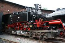 Die s�chsische VI K 99 715 war auch am 23.05.09 im Eisenbahnmuseum Schwarzenberg zu Gast.