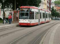 TW 20 an der Haltestelle Wittenerstra�e unterwegs als Linie U44 nach Marten am 17.05.09
