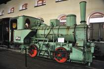 88 7306  Schaidt , stilgerecht im Lokschuppen, einem Geb�ude aus der unmittelbaren Anfangszeit der Eisenbahnen dieser Region, untergebracht. (Neustadt/Weinstrasse, Mai 2009).
