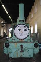 Bei den Kindern hei�geliebt: 88 7306  Schaidt , von den Kids liebevoll  Schmunzel-Lok  getauft. (Neustadt/Weinstrasse, Mai 2009).
