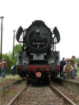 41 1144-9 am 16.05.2009 im Bahnhof Seelingst�dt