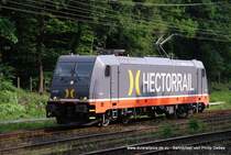 241.007 (Hectorrail) f�hrt am 22. Mai 2009 um 9:34 Uhr durch Duisburg Neudorf