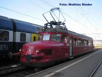 RBe 2/4 202 in Z�rich Altstetten auf einem Diensthalt am 30.05.09