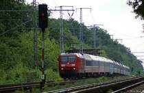 D 441 auf dem Weg nach Kiev Pass. Der Zug wird erst am 01.06.09 um 16:48 Uhr sein Ziel erreichen. Aufgenommen in Berlin Rahnsdorf. 31.05.2009 

