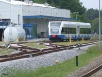 Werk Heringsdorf der Usedomer B�derbahn; Juni 2002.