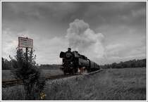 Anl�sslich der Pfingstdampftage in Ampflwang gab es an den drei Pfingsttagen einige Fotofahrten u.a. am 1.6.2009 eine Fotofahrt mit 78.618 auf der eigenen �GEG Strecke zwischen Timelkam und Ampflwang.