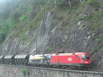 Salzzug 48518 zwischen Ebensee und Traunkirchen Tandempaar
1116.280 und 1116.113