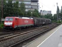 189 083-9 bei der Durchfahrt in D�sseldorf-Rath am 20.6.2009