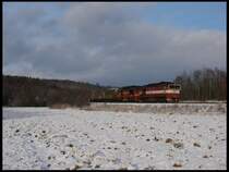 753 006-6 + 753 141-1 am 22.11.2008 zwischen Filipovka und Visnova