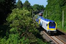 Voith Maxima bei Flintbek auf Testfahrt. 22.06.09