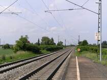 Im Bahnhof Buggingen am 27.05.2009.