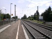 Im Bahnhof Buggingen am 27.05.2009.