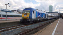 ER 20-003  RSH  der NOB steht am 21.06.09 mit der NOB 80520 nach Westerland/Sylt anfahrbereit auf Gleis 7 in Hamburg-Altona.