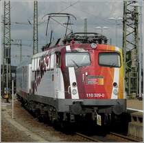 B�gelfalte 110 329-0 im tollen SciencExpress Design. 22.06.09 (Jeanny)