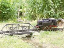 BR 80 (M�rklin Spur1) kurz vor der Br�cke �ber den Weilbach 
