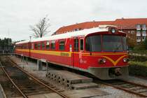 Abgestellter YM73 der VNJ am 19.10.2008 in Varde.
