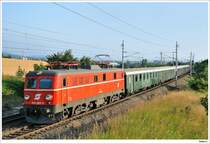 Schon fr�h am Morgen begab sich die 1010.03 mit dem SDZ16375 von Wien S�dbhf nach Eisenerz. M�dling, 4.7.2009