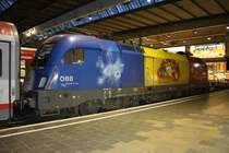 Zu Gast in M�nchen HBF war am 04.07.09 die 1116 056-1  Rum�nien .