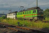 Lok 61 und 50 der WAB ziehen einen Eoas Zug in Fahrtrichtung S�den durch Eschwege West. Diser Zug kam die letzten Donnerstage immer um die gleich Zeit nur am 09.07.2009 etwas f�rher als erwartet
