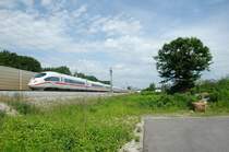 Ein 3er auf den letzten Kilometern kurz vor M�nchen in Dachau