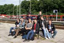 Der Rest vom Bahnbildertreffen in Berlin-Wannsee (2 sind leider schon nach hause gefahren)