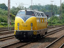 Kurz vor L�nen wartet die V270.06 auf ihren Einsatz. Das Bild stammt vom 11.07.2009