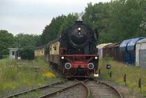 23 076 (Jung 12511/Bauj.1956)der VSM am 11.07 2009 w�hrend der Dampfeisenbahntage der ZLSM in Simpelveld (NL)
