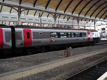 Cross country Voyager-Triebzug im Bahnhof Inverness, 15. Aug. 2008