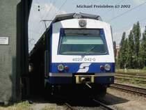 4020 042-0 wartet am 22.Juni 2002 in der Traktion Wien Ost auf ihren n�chsten Einsatz