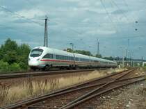 �BB 411 091-2  Salzburg  als ICE 109 von Berlin Gesundbrunnen nach Innsbruck Hbf, in Naumburg (Saale); 13.07.2009