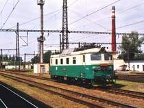 130 022-7 auf Bahnhof Kolin am 13-8-2005. Bild und scan: Date Jan de Vries. 