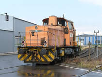 Diese M700C rangiert im Duisburger Hafen. Das Bild stammt vom 20.07.2009