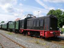 DFS Lok 7 V 36 123 am Nachmittag dess 26.7.09 im Ebermannst�dter Bahnhof 