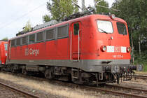 Die 140 013-4 abgestellt in K�ln Gremberg, am 27,07,09