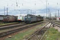 Nur wenig sp�ter fuhr die Ae 6/6 11501 wieder zur�ck.