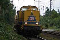 203 312 (DB Netzinstandsetzung) f�hrt am 25.7.09 durch Ratingen-Lintorf